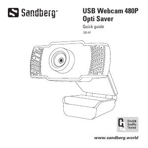 Bedienungsanleitung Sandberg 333-97 Webcam