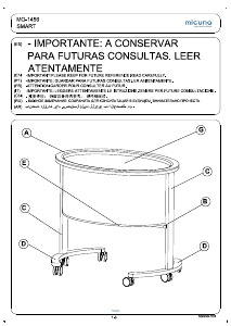 Handleiding Micuna Smart Babybed