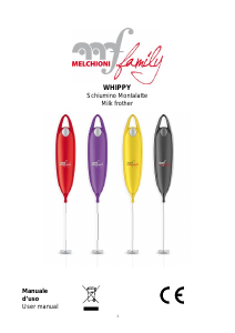 Manual Melchioni Whippy Milk Frother