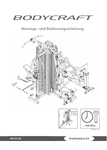 Bedienungsanleitung Bodycraft X4 Kraftstation