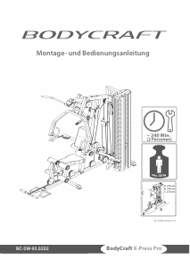 Bedienungsanleitung Bodycraft X-Press Pro Kraftstation