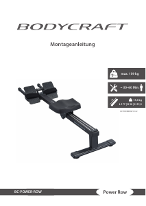 Bedienungsanleitung Bodycraft Power Row Rudergerät