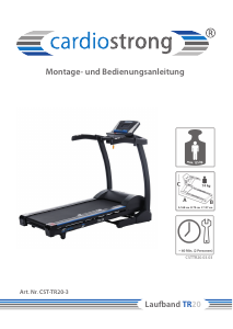 Bedienungsanleitung Cardiostrong TR20 Laufband