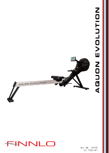 Manual Finnlo 3705 Aquon Evolution Rowing Machine