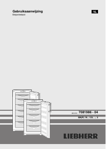 Handleiding Liebherr GN 2303 Vriezer