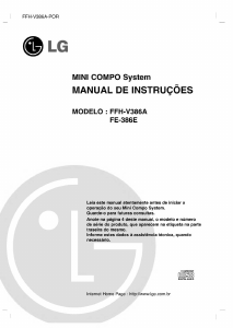 Manual LG FFH-V386A Aparelho de som