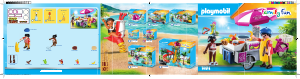 Εγχειρίδιο Playmobil set 70614 Leisure Κρεπερί-ποδήλατο