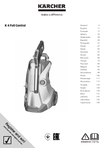 Manual Kärcher K4 Full Control Pressure Washer