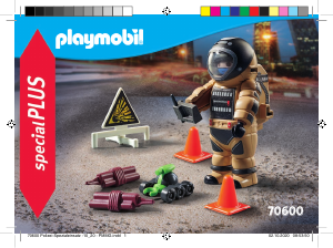 Brugsanvisning Playmobil set 70600 Special Politispecialindsats