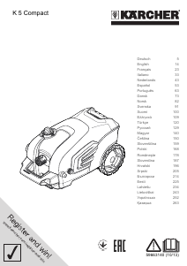 Priročnik Kärcher K5 Compact Tlačni pralni stroj