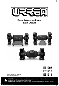 Manual Urrea EB1207 Bench Grinder
