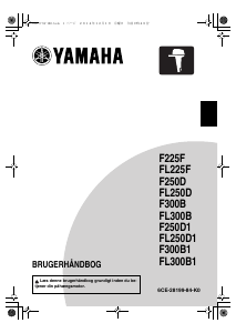 Brugsanvisning Yamaha F300B (2015) Påhængsmotor