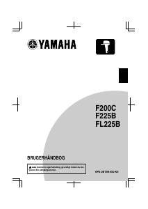 Brugsanvisning Yamaha F225B (2020) Påhængsmotor