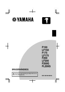 Brugsanvisning Yamaha F150 (2021) Påhængsmotor
