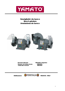 Manuale Yamato SB150 Smerigliatrice da banco