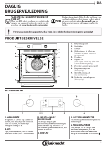 Manual Bauknecht BAK3 KP8V IN Oven