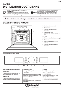 Mode d’emploi Bauknecht BIK5 DN8F PT Four