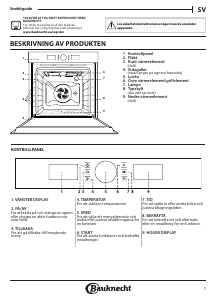 Bruksanvisning Bauknecht BIK5 DP8FS PT Ugn
