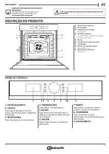 Manual Bauknecht BIK5 DP8FS PT Forno