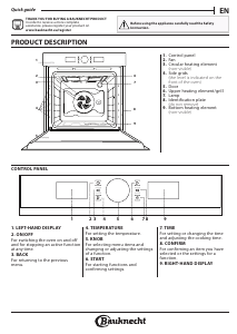 Manual Bauknecht BIK5 DP8FS PT Oven