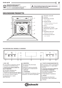 Manuale Bauknecht BIK7 CSP8TS PT Forno