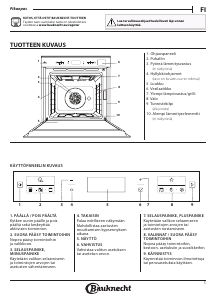 Käyttöohje Bauknecht BIK7 CSP8TS PT Uuni