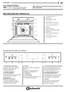 Manual de uso Bauknecht BIK7 CSP8TS PT Horno