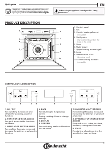 Handleiding Bauknecht BIK7 CSP8TS PT Oven