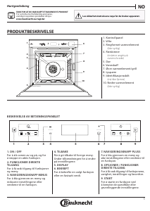 Bruksanvisning Bauknecht BIK7 CSP8TS PT Ovn