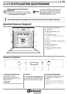 Mode d’emploi Bauknecht BIK7 EH8VS PT Four