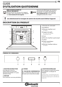 Mode d’emploi Bauknecht BIK7 EN8VS PT Four