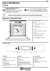 Manual Bauknecht BIK7 MP8TS PT Oven