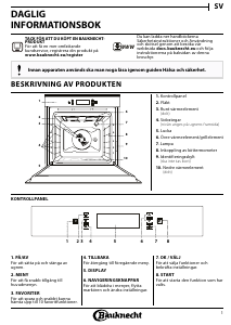 Bruksanvisning Bauknecht BIK7 MP8TS PT Ugn