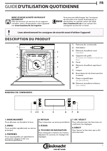 Mode d’emploi Bauknecht BIK9 MH8TS3 PT Four