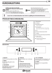 Bedienungsanleitung Bauknecht BIK9 MP8TS3 PT Backofen