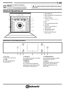 Bruksanvisning Bauknecht BIK9 PP8TS2 BM Ovn
