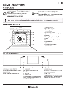 Käyttöohje Bauknecht BIK9 PP8TS2 BM Uuni