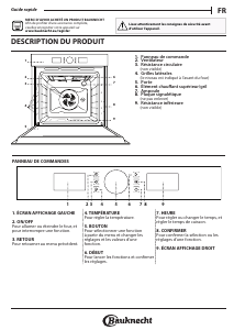 Mode d’emploi Bauknecht BIR4 DP8FS3 PT Four