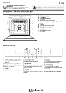 Manual de uso Bauknecht BIR4 DP8FS3 PT Horno