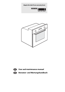 Manual Bauknecht BLC 8201 IN Oven