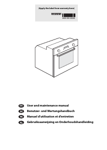 Manual Bauknecht BLCK 8201 IN Oven