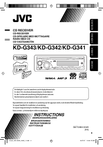 Brugsanvisning JVC KD-G342 Bilradio