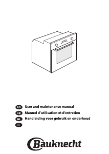 Manual Bauknecht BLPES 8100 PT Oven