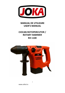 Manual Joka RH 1100 Rotary Hammer