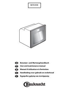 Manual Bauknecht BLTC 8100 ES/L Oven