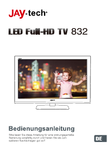 Bedienungsanleitung Jay-Tech 832 LED fernseher