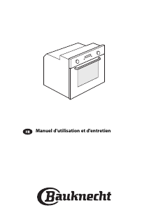 Mode d’emploi Bauknecht BLTMS 9100 IXL Four