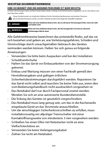 Bedienungsanleitung Bauknecht BLV 8202/ES Backofen