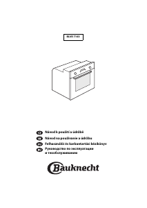 Руководство Bauknecht BLVE 7103/PT духовой шкаф