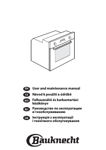 Manual Bauknecht BLVE 8110/PT Oven